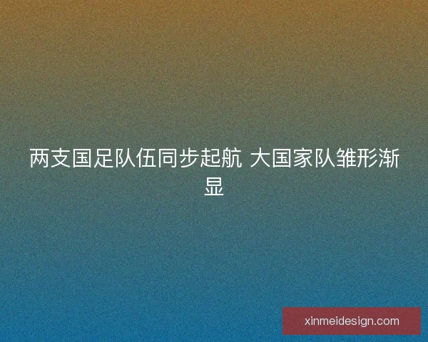 两支国足队伍同步起航 大国家队雏形渐显